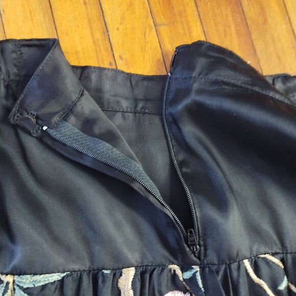 Vintage Adele Wechsler Embroidered Skirt - Picture 8 of 10